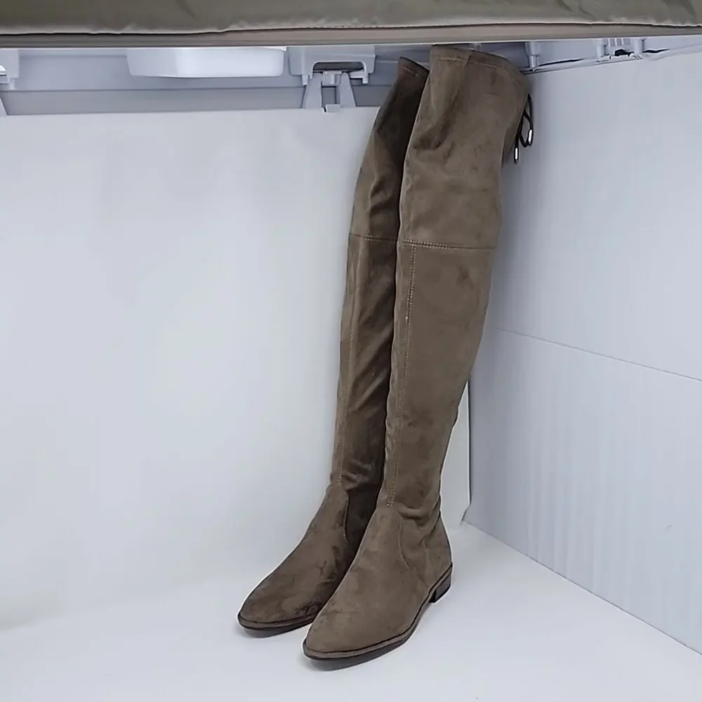 Marc Fisher Humor 2 Over The Knee Boots Taupe Color Size 7.5
